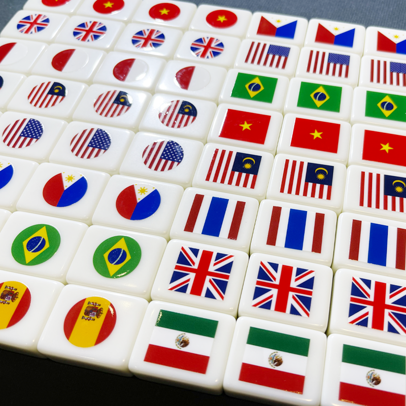 Round flag&square flag 65 blocks