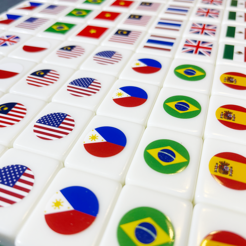 Round flag&square flag 65 blocks
