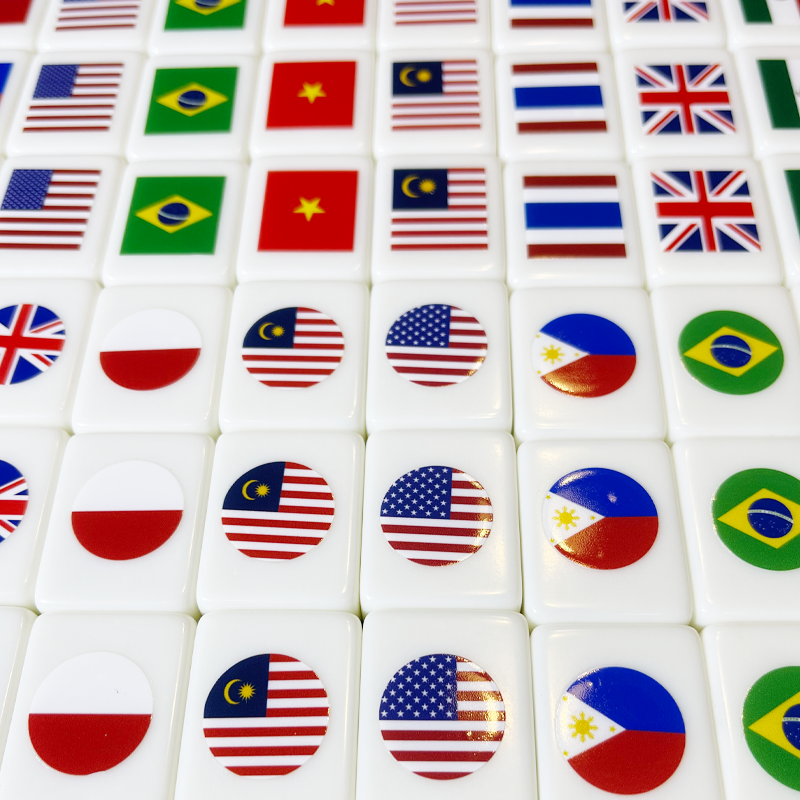 Round flag&square flag 65 blocks
