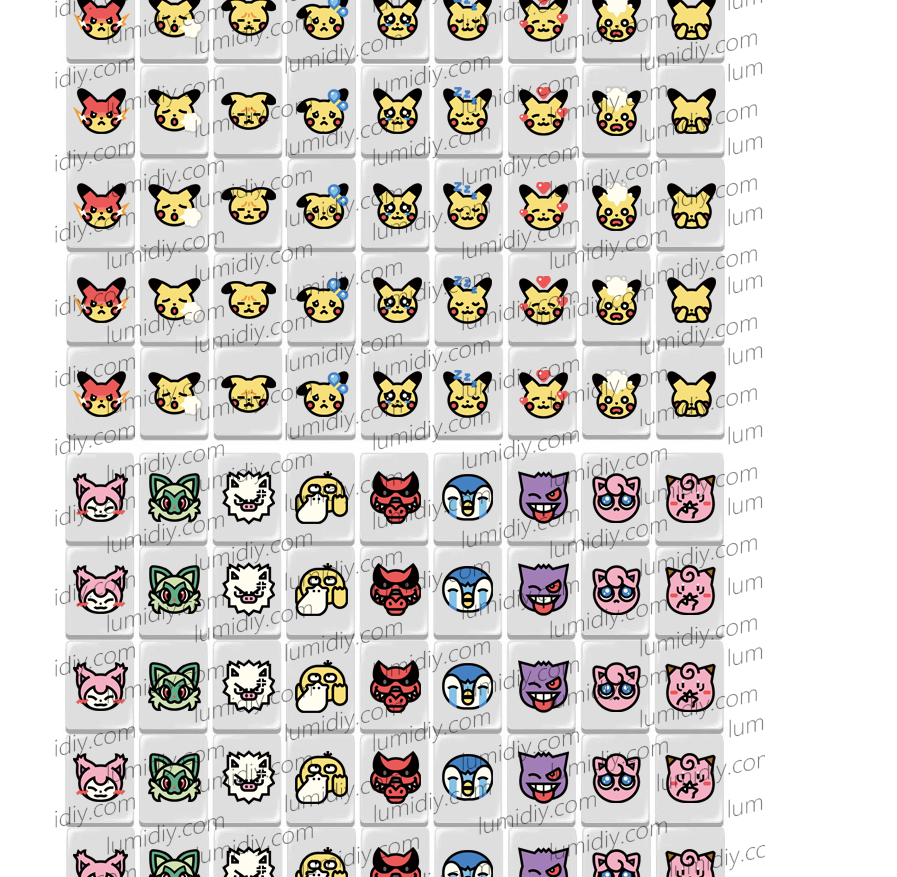 71-Pokemon 65/91 blocks