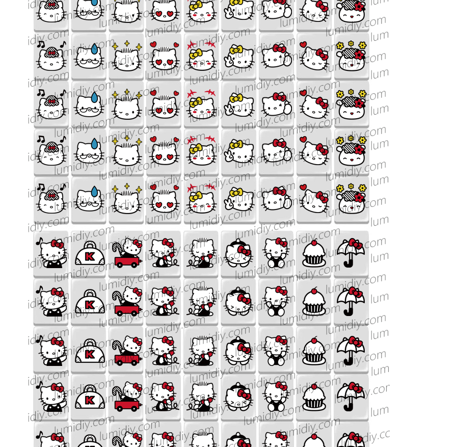 74-Hellokitty 65/91 blocks