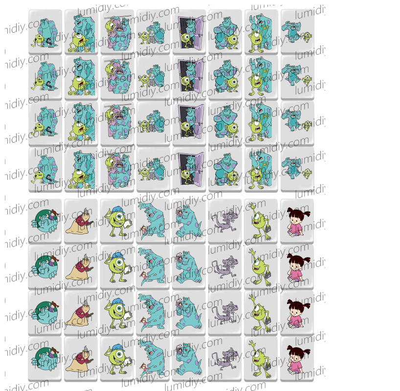 90-Monsters, Inc. 65 blocks