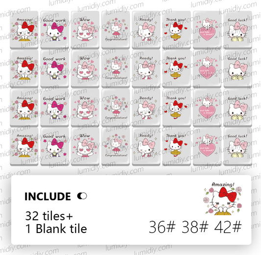 NO.09- Hellokitty - Free combination mahjong set