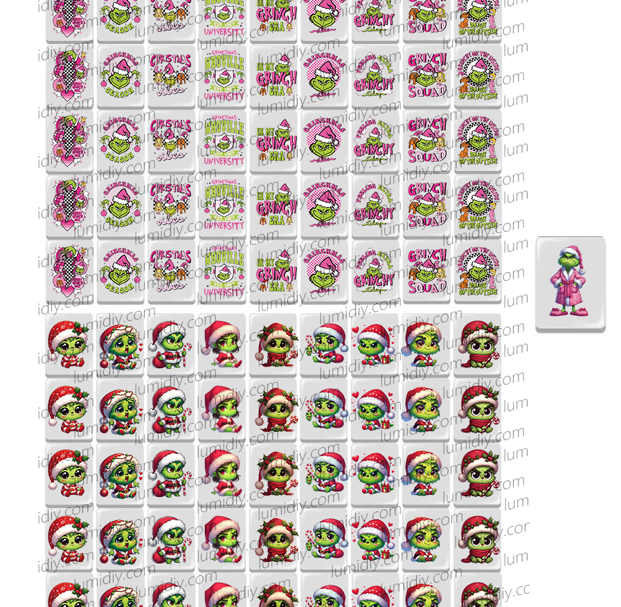 42-Christmas-Grinch squad 65/91 blocks
