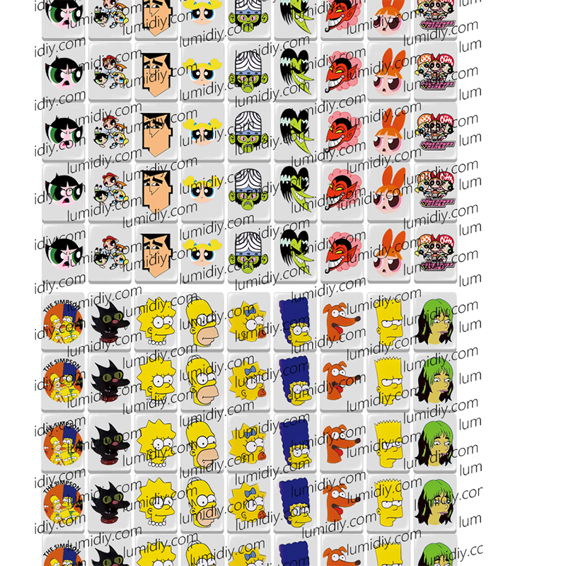 03-Simpson&Power puff 65/91 blocks