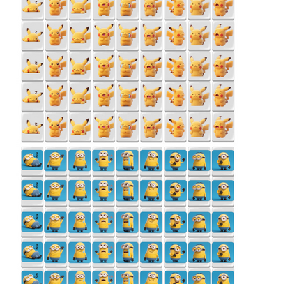 114-minions & Pikachu 65/91 blocks