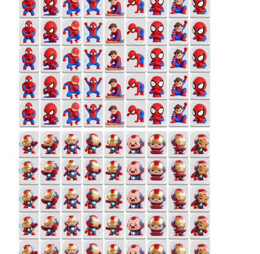 113-Iron Man & Spider-Man 65/91 blocks