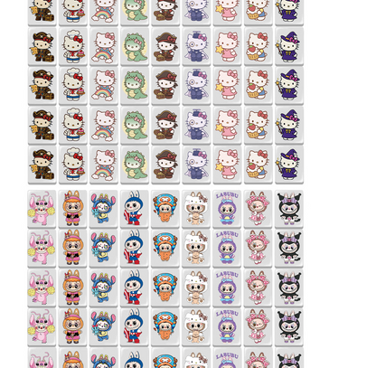 111-HELLOKITTY & LABUBU 65/91 blocks