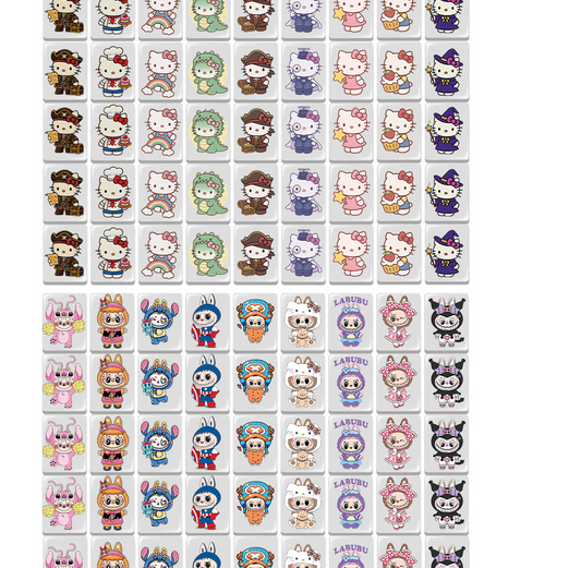 111-HELLOKITTY & LABUBU 65/91 blocks