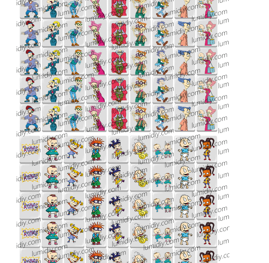 60-Rugrats 65/91 blocks