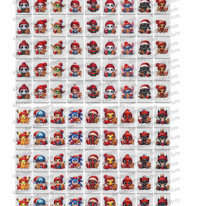 43-Christmas-Disney&Marvel 65/91 blocks