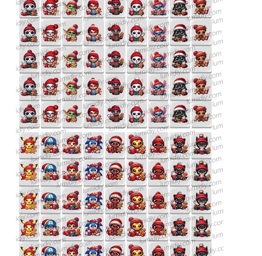 43-Christmas-Disney&Marvel 65/91 blocks
