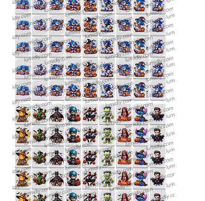 50-Halloween Sonic 65/91 blocks