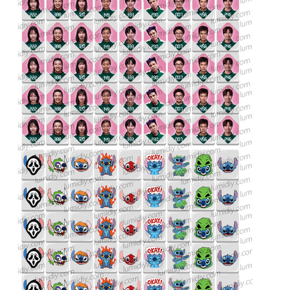 38-Stitch&squid game 65/91 blocks