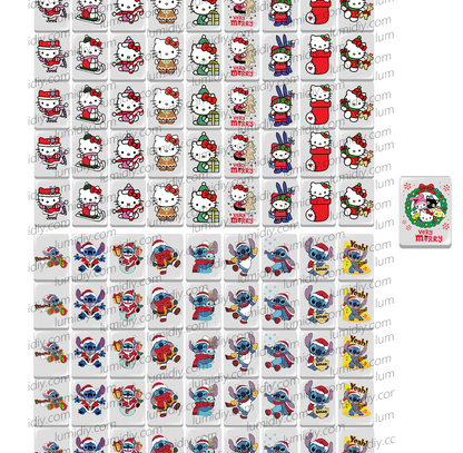 58-Christmas-HK&STITCH 65/91 blocks