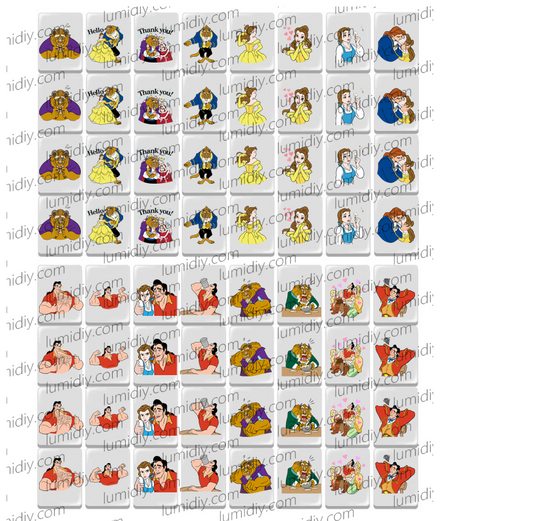 76-Beauty and the Beast 65 blocks